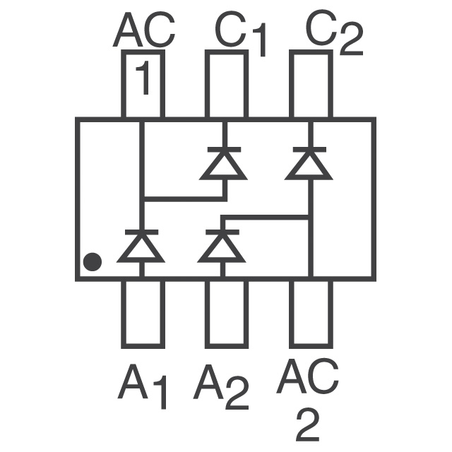 BAS70BRW-7-F Diodes Incorporated  Diodes - Redresseurs - Réseaux